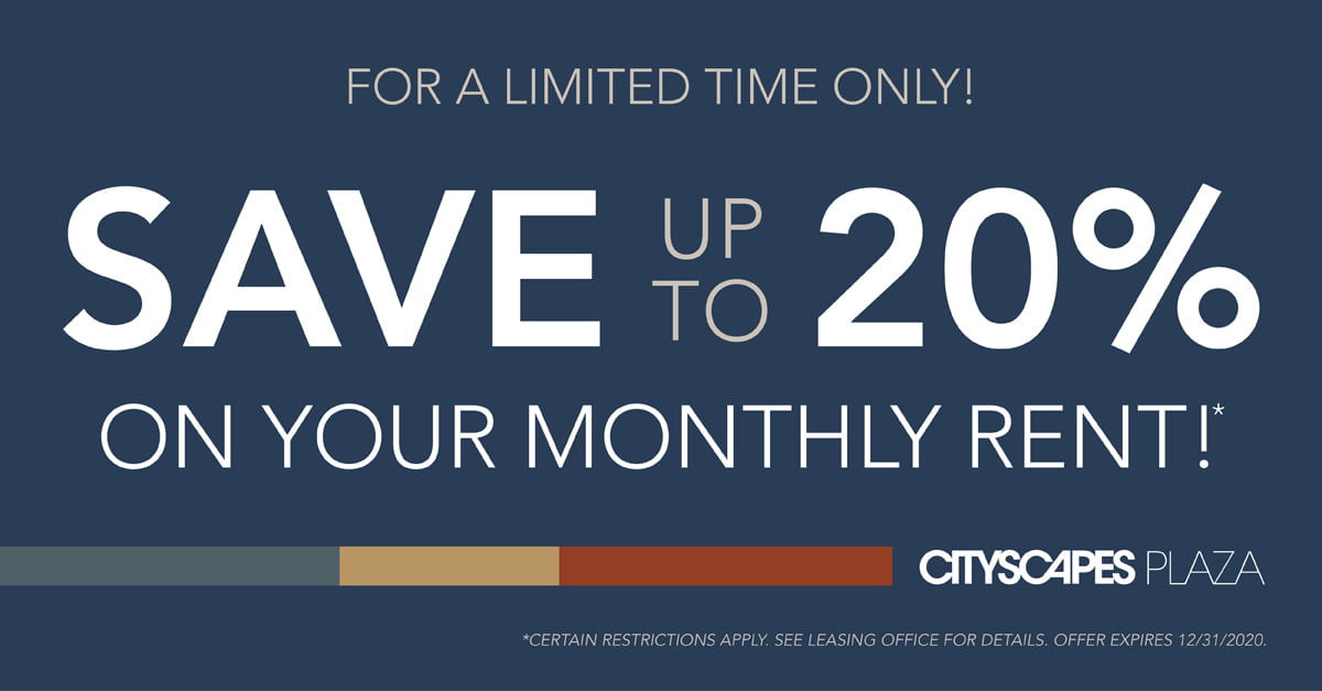 MoveIn Specials Cityscapes Plaza